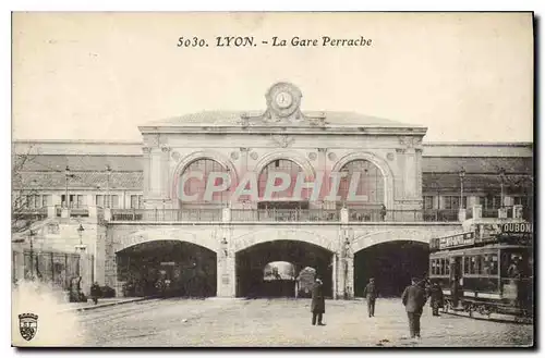 Cartes postales Lyon La Gare Perrache