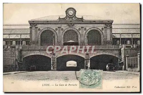 Cartes postales Lyon La Gare de Perrache