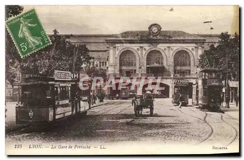 Cartes postales Lyon La Gare de Perrache