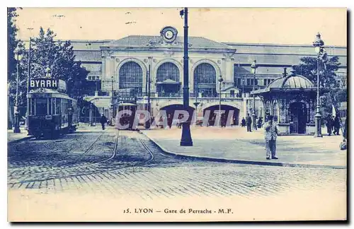 Cartes postales Lyon Gare de Perrache