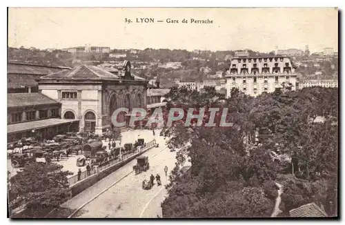 Cartes postales Lyon Gare de Perrache