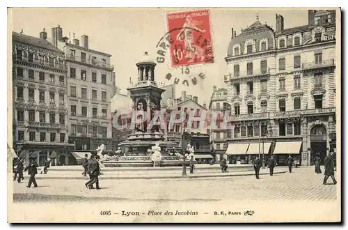 Cartes postales Lyon Place des jacobins