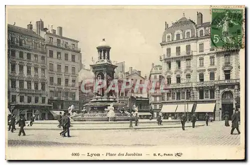 Cartes postales Lyon Place des jacobins