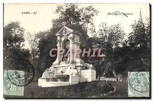 Cartes postales Lyon Monument Burdeau