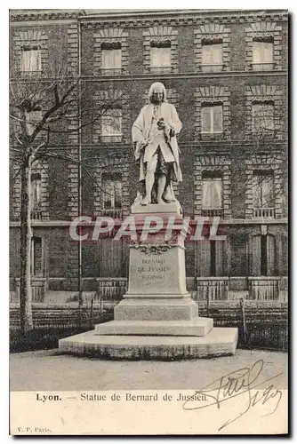 Cartes postales Lyon Statue de Bernard de Jussieu
