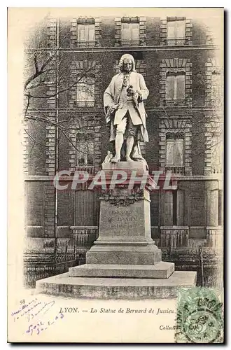 Cartes postales Lyon La Statue de Bernard de Jussieu