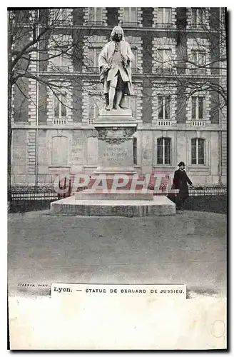 Cartes postales Lyon Statue de Bernard de Jussieu
