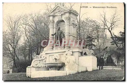 Cartes postales Lyon Monument Burdeau