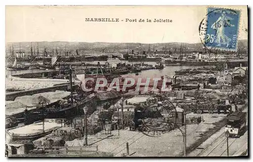 Cartes postales Marseille Port de la Joliette