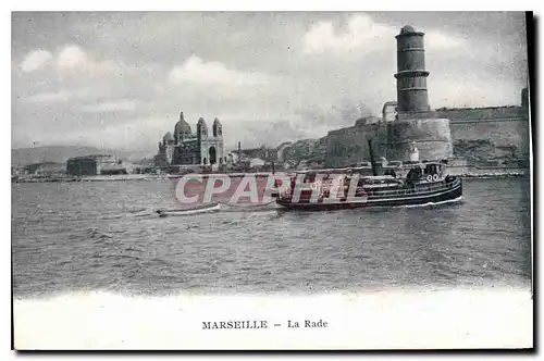 Cartes postales Marseille La Rade