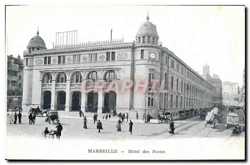 Ansichtskarte AK Marseille Hotel des Postes