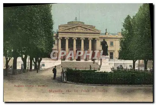 Ansichtskarte AK Marseille Le Palais de Justice