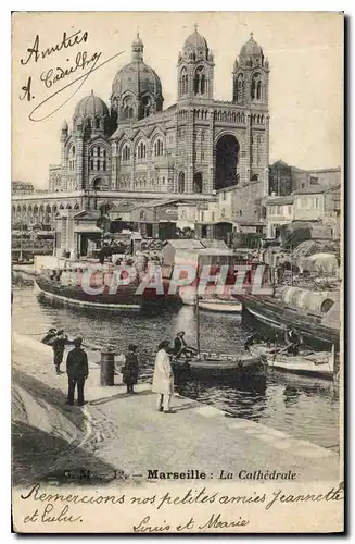 Cartes postales Marseille La Cathedrale