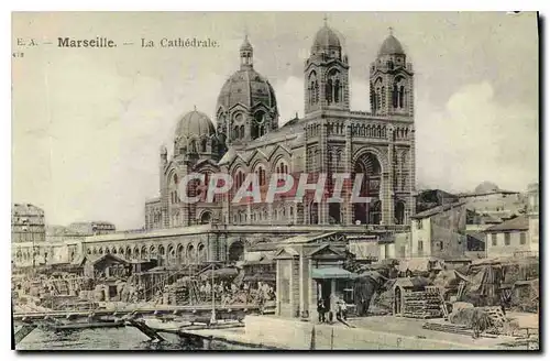 Cartes postales Marseille La Cathedrale