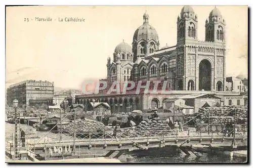 Cartes postales Marseille La Cathedrale