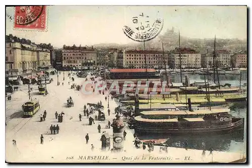 Cartes postales Marseille Quai de la Fraternite