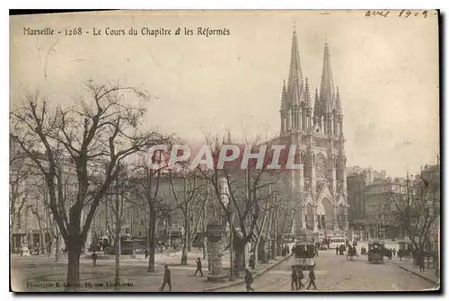 Cartes postales Marseille Le Cours du Chapitre et les Reformes