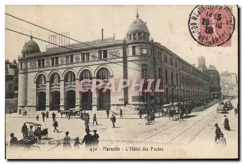 Cartes postales Marseille L'Hotel des Postes