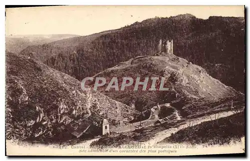 Cartes postales Cantal Alleuze et la chapelle