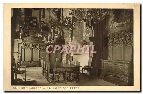 Cartes postales Haut Koenigsbourg La Salle des Fetes