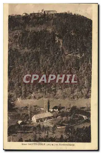 Cartes postales Mont Sainte Odile et Niedermuster