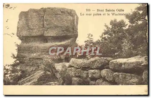 Cartes postales Mont Sainte Odile Le mur palen et le Wachstein