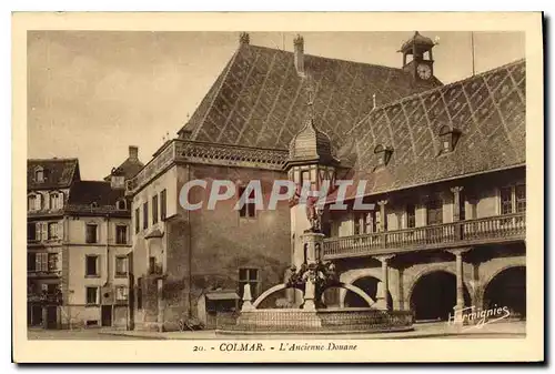 Cartes postales Colmar L'Ancienne Deuane