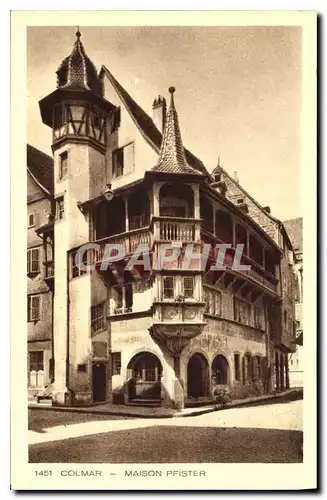 Cartes postales Colmar Maison Pfister