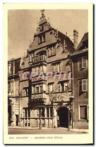 Cartes postales Colmar Maison des Tetes