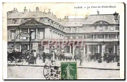 Cartes postales Paris La Place du Palais Royal