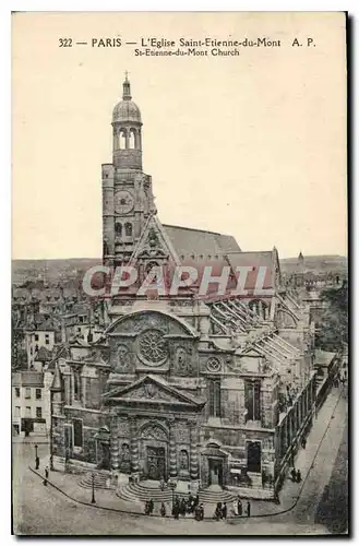 Ansichtskarte AK Paris L'Eglise Saint Etienne du Mont St Etienne du Mont Church