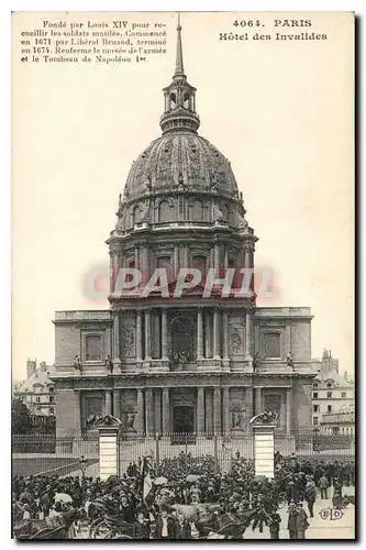 Cartes postales Paris Hotel des Invalides