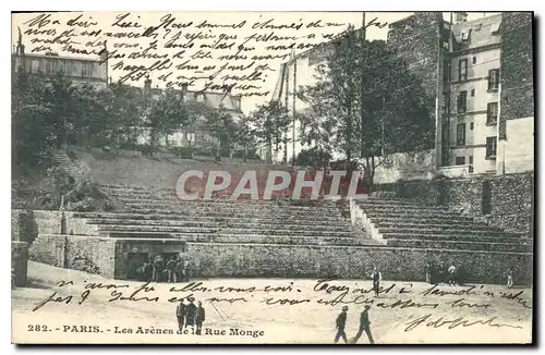 Cartes postales Paris Les Arenes de la rue Monge