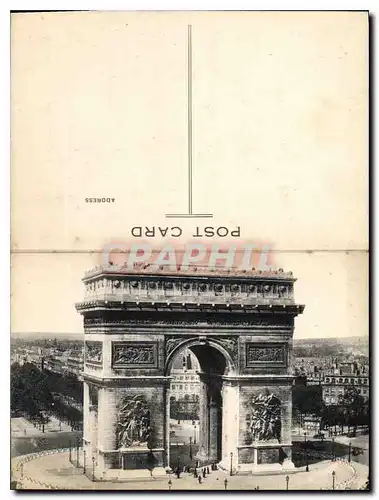 Ansichtskarte AK Souvenir pour des Americaines L'Arc de Triomphe qui abrite la tombe du Solcat Inconnu