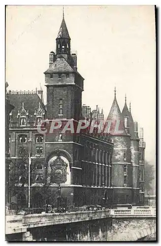 Ansichtskarte AK Paris L'Horlage du Palais de Justice et la Conciergerie