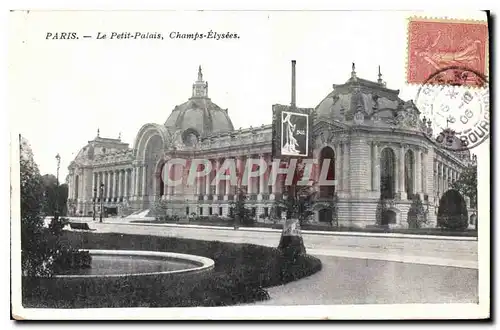 Ansichtskarte AK Paris Le Petit Palais Champs Elysees