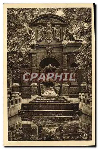 Ansichtskarte AK Fontaine Medicis Jardin du Luxembourg