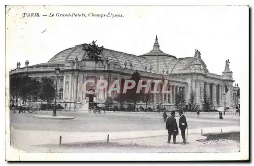 Ansichtskarte AK Paris Le Grand Palais Champs Elysees