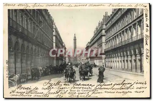 Cartes postales Paris Rue de Castiglione