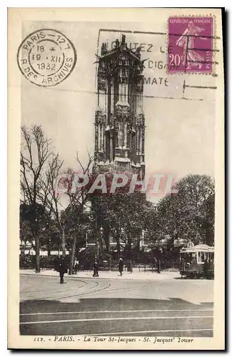 Cartes postales Paris La Tour St Jacques