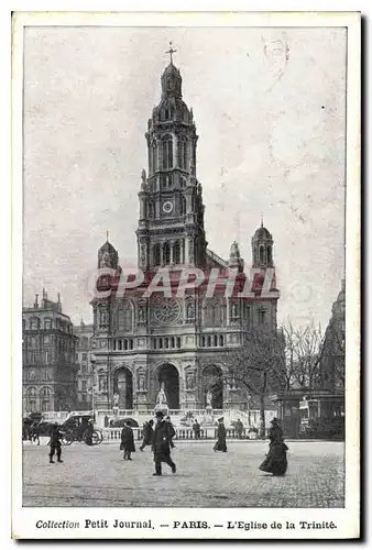 Ansichtskarte AK Petit Journal Paris L'Eglise de la Trinite