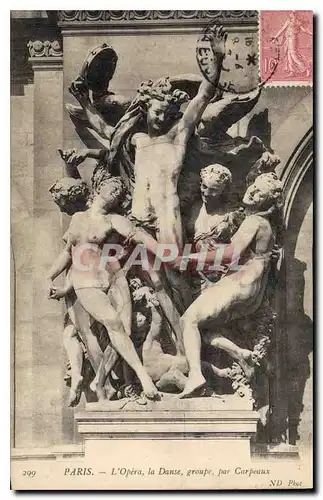 Cartes postales Paris L'Opera la Danse groupe par Carpeaux