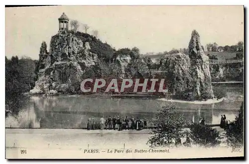 Ansichtskarte AK Paris Le Parc des Buttes Chaumont