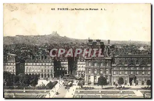 Cartes postales Paris Le Pavillon de Marsan