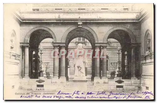 Cartes postales Paris College de France