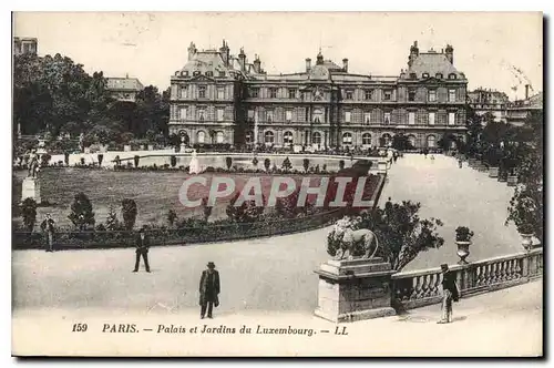Ansichtskarte AK Paris Palais et Jardins du Luxembourg