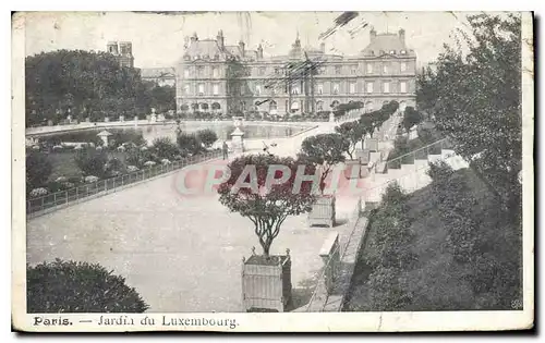 Cartes postales Paris Jardin du Luxembourg