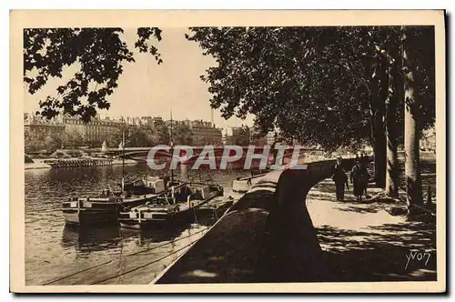 Ansichtskarte AK Paris Bords de la Seine au Quai du Louvre