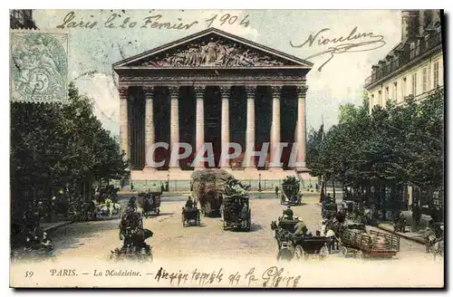 Cartes postales Paris La Madeleine