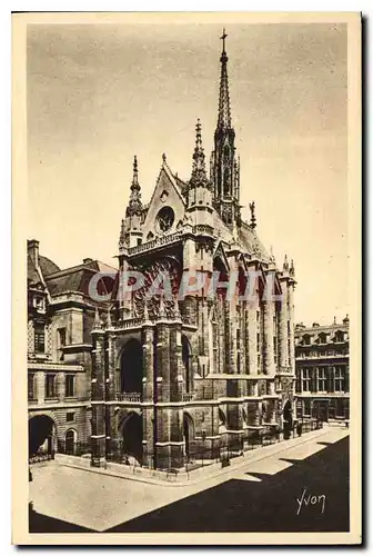 Cartes postales Paris La Sainte Chapelle Holy Chapel